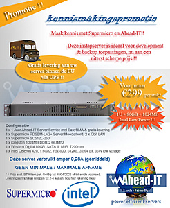Complete 1U Supermicro server voor &euro;299-promotiescs211-april-jpg