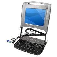 [TK] 1U - LCD - (17 inch) - met DELL-rackrails --480-15716-jpg