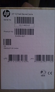 [TK] HP Smart Array 1 GB flash-backed cache (534562-B21)-442615-jpg