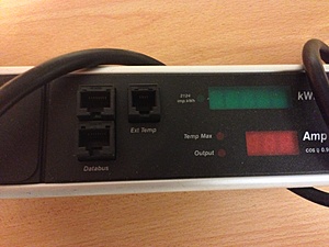 Schleifenbauer powerbars met meter in Ampere en kW/h's-foto-1-jpg
