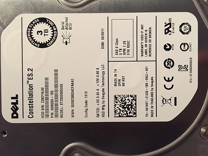 [TKA] 4x Dell 3TB Near Line SAS 6Gbps 7.2K 3.5"-img_8522-jpg