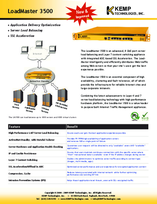 Te koop: Kemp LoadMaster 3500 te koop 2 stuks.-kemp_loadmaster_lm3500_datasheet-pdf