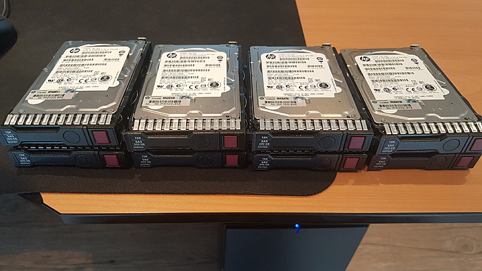 [TKA] 3 stuks HP DL160 G6 - 2x Xeon E5520 - 72GB ECC RAM - 2x 500GB RAID1-20160523_132627-1-jpg