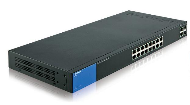 Linksys LGS318P Managed Power over Ethernet (POE) Switch-linksys-1-jpg