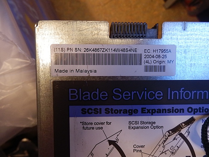 IBM BladeCenter Bladeserver Bladeservers inclusief 14 servers HS20 voor weinig-04-p7040015-jpg