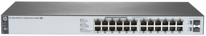 Te koop Cisco small bussines unmanaged 24 poorts switch.-hp1820_24gpoe_01-png