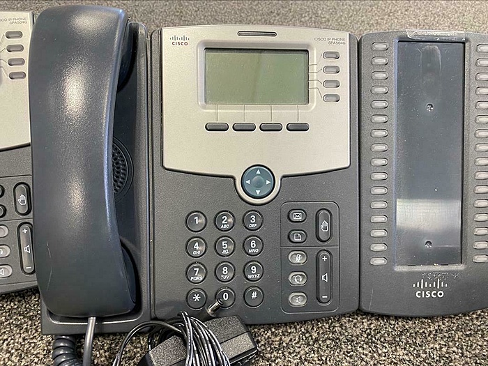 [TKA] 11x Cisco VoiP Telefoon SPA504G/SPA502G-_86-2-jpeg