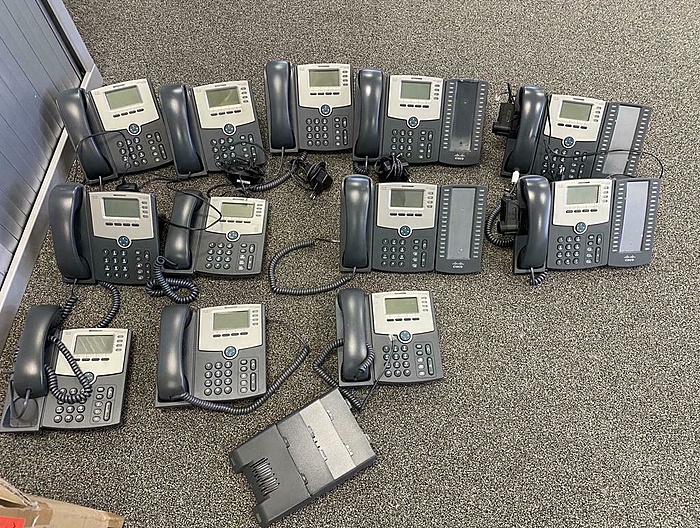 [TKA] 11x Cisco VoiP Telefoon SPA504G/SPA502G-_86-jpeg