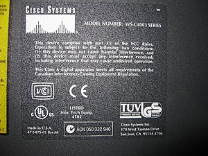 TK: 2x Cisco Catalyst 4003 + 1x Cisco 836-cat4003-1-psu_2-jpg