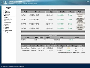 Linksys (Cisco) NSS6000 Rackmount NAS-nss6000_status-jpg