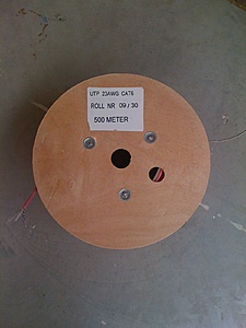 [TK] aantal 500m rollen CAT6 UTP kabel (massieve kern)-foto-1-jpg