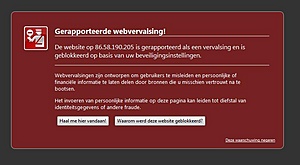 Veilige server gerapporteerd als vervalsing-webvervalsing-jpg