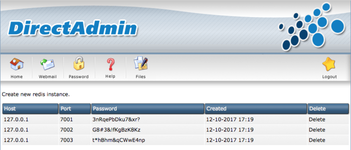 Plugin: Redis Management-list-png