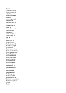 Ruim 400 .be domeinnamen te koop (waaronder 3 letter domeinen)-domeinen-pdf