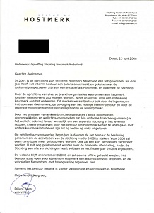 Opheffing Stichting Hostmerk Nederland-hostmerkbrief-520x714-jpg