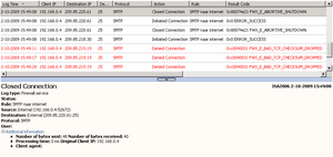 ISA 2006 - Exchange 2007 probleem-error2-png