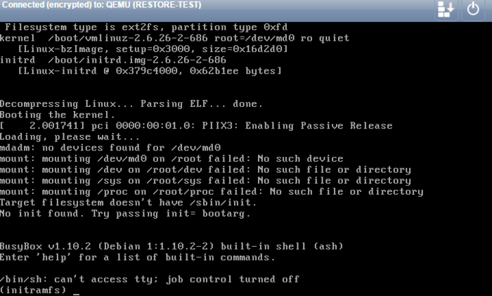Restore SW Raid server op non SW Raid server-restore-1-png