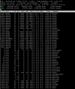 [Nogmaals]Hoge CPU Load apache en mysql lopen vast-top-jpg